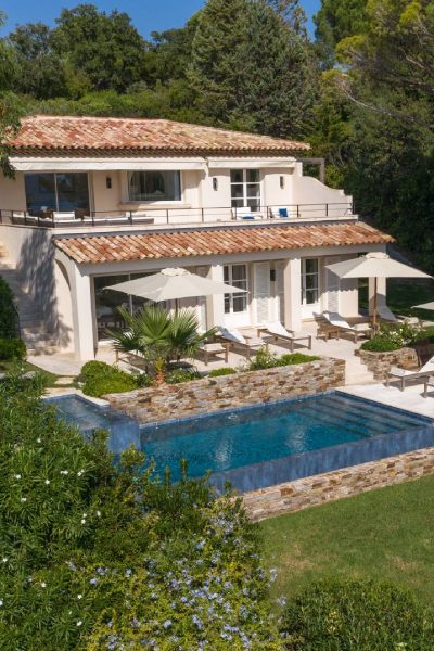 One of the 14 standalone villas, with its own private pool and terrace.