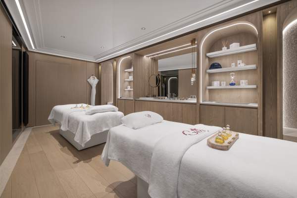 A treatment room at the Goji Spa, Le K2 Palace’s 500-square-metre spa.