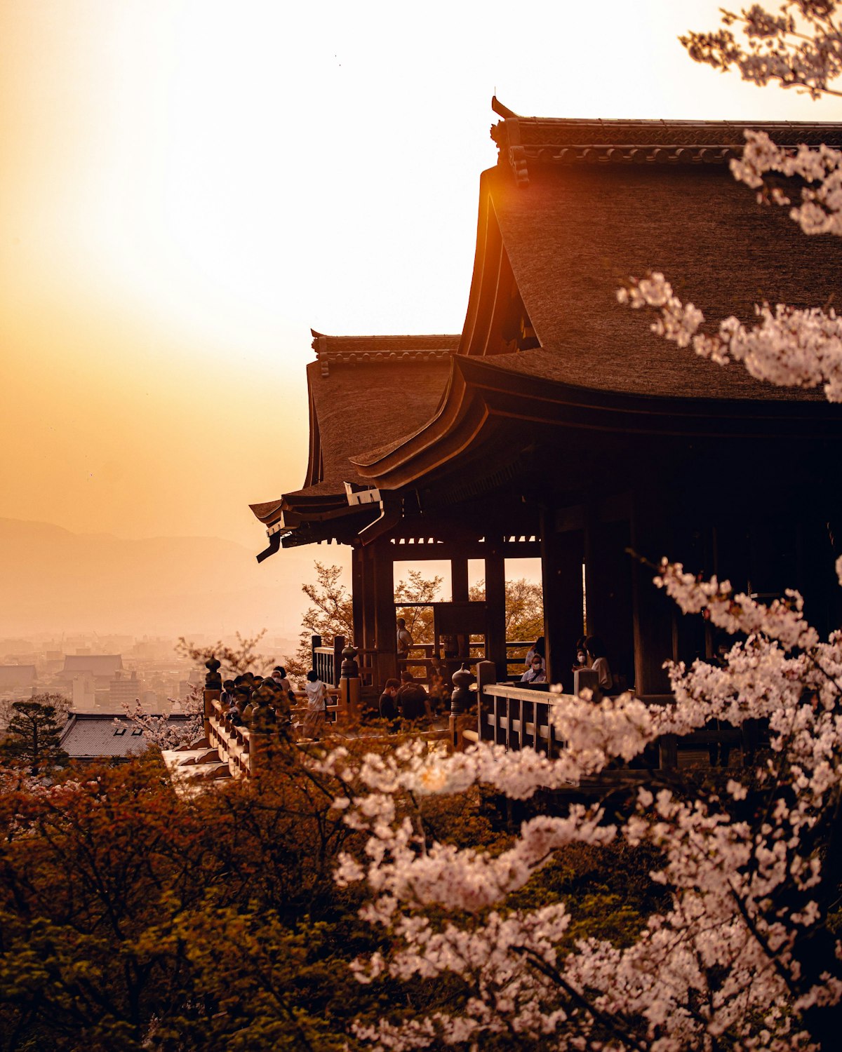 A pagoda near Kiyomizu-dera temple in Kyoto, Japan.