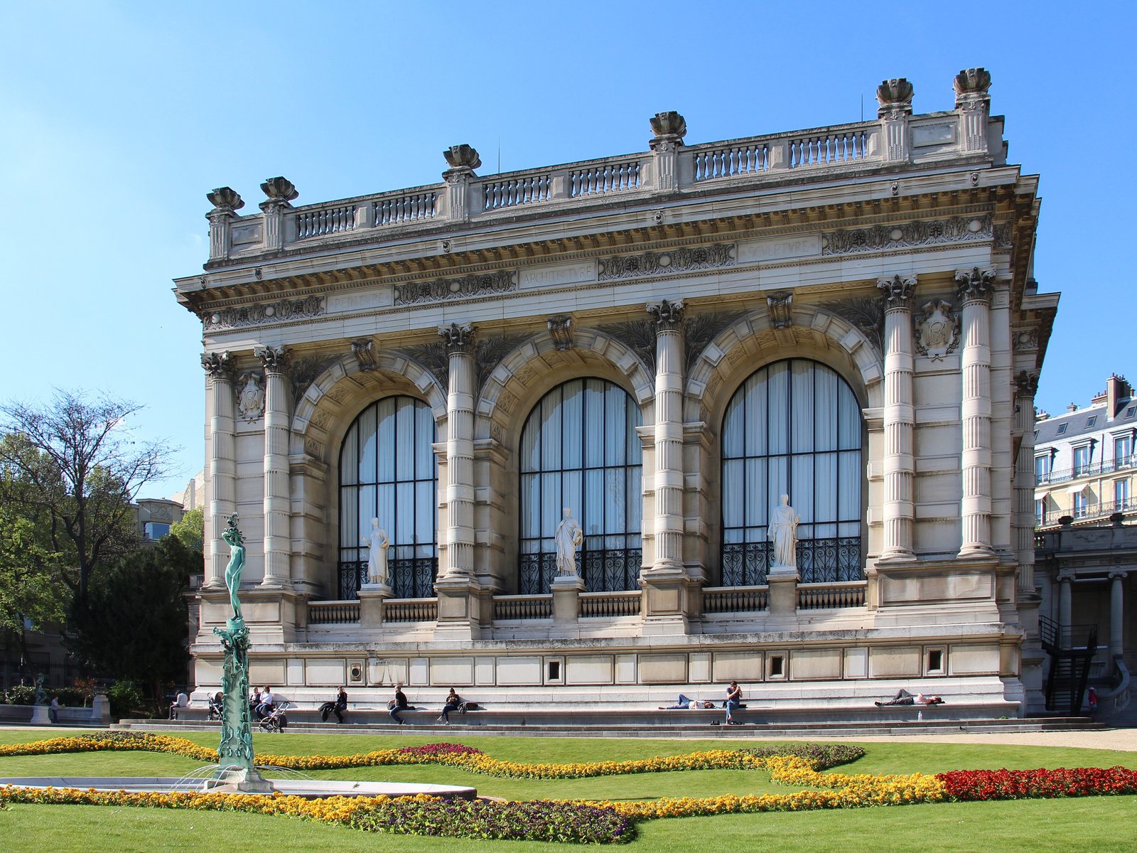 Le Palais Galliera, musée de la mode de la Ville de Paris.