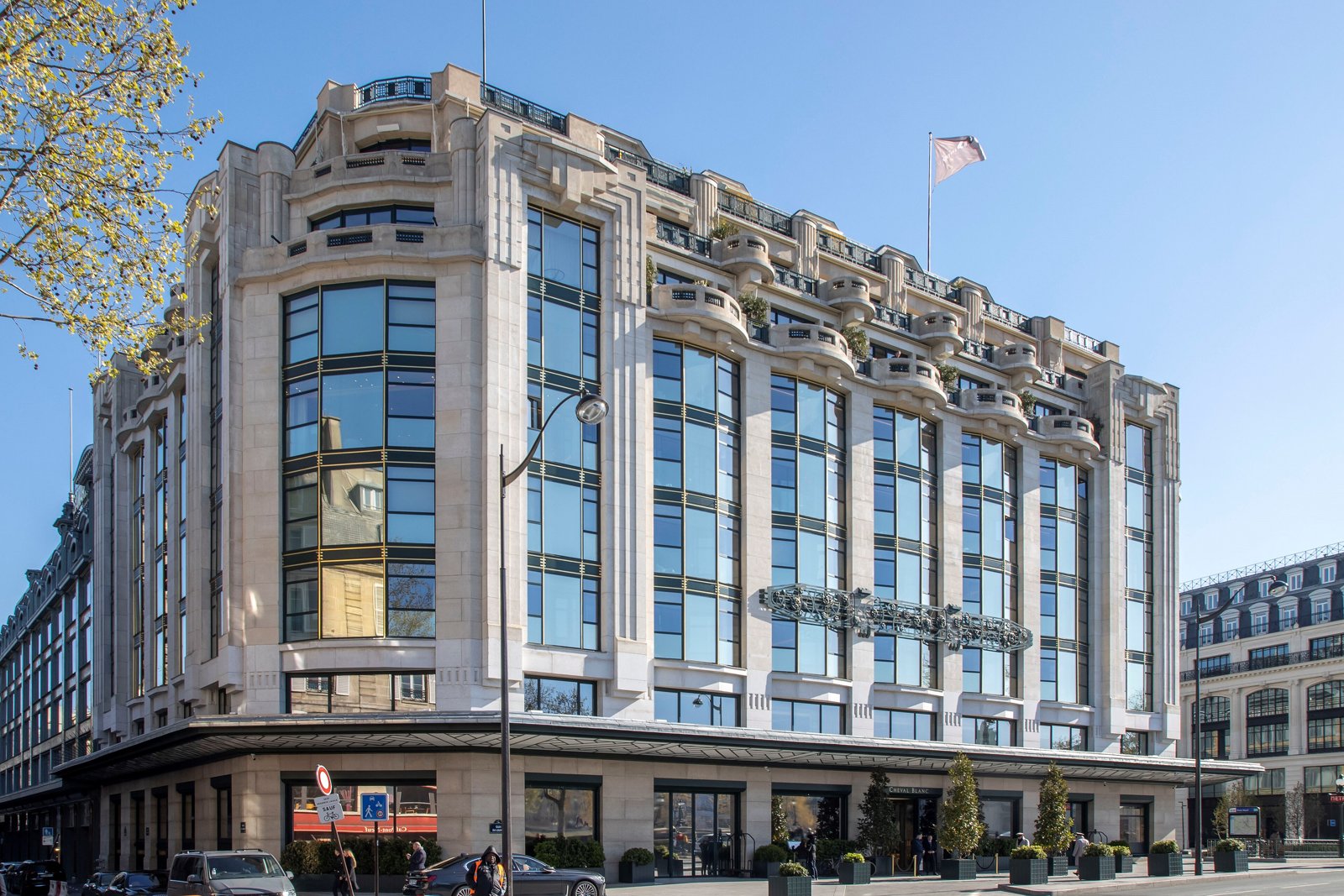 La Samaritaine on the Quai du Louvre in Paris, where Cheval Blanc Paris is housed.